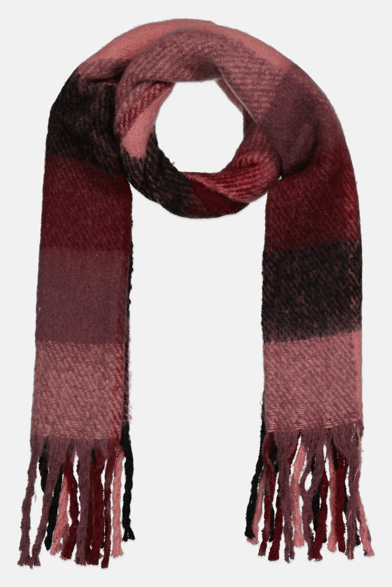 London Fog وشاح نسائي مربعات، متعدد الألوان - Image 1
